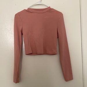 Dusty Pink Long Sleeve Top